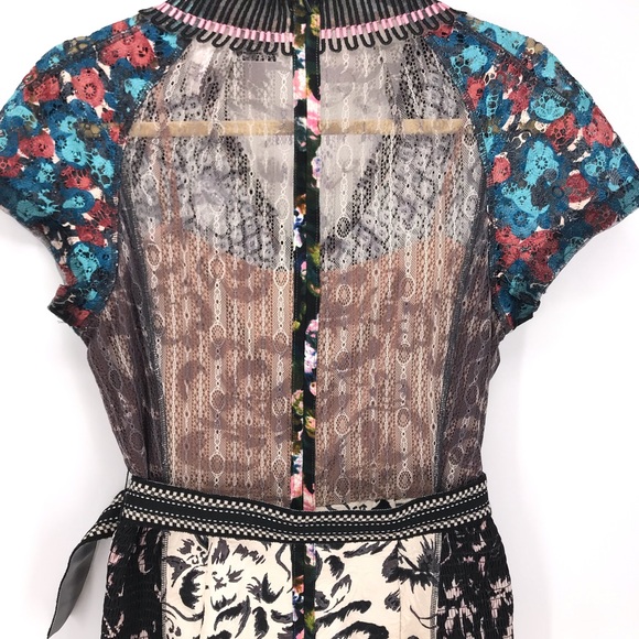 Anthro Beguile Byron Lars Margot Pencil Dress Sz 6 - Picture 6 of 8